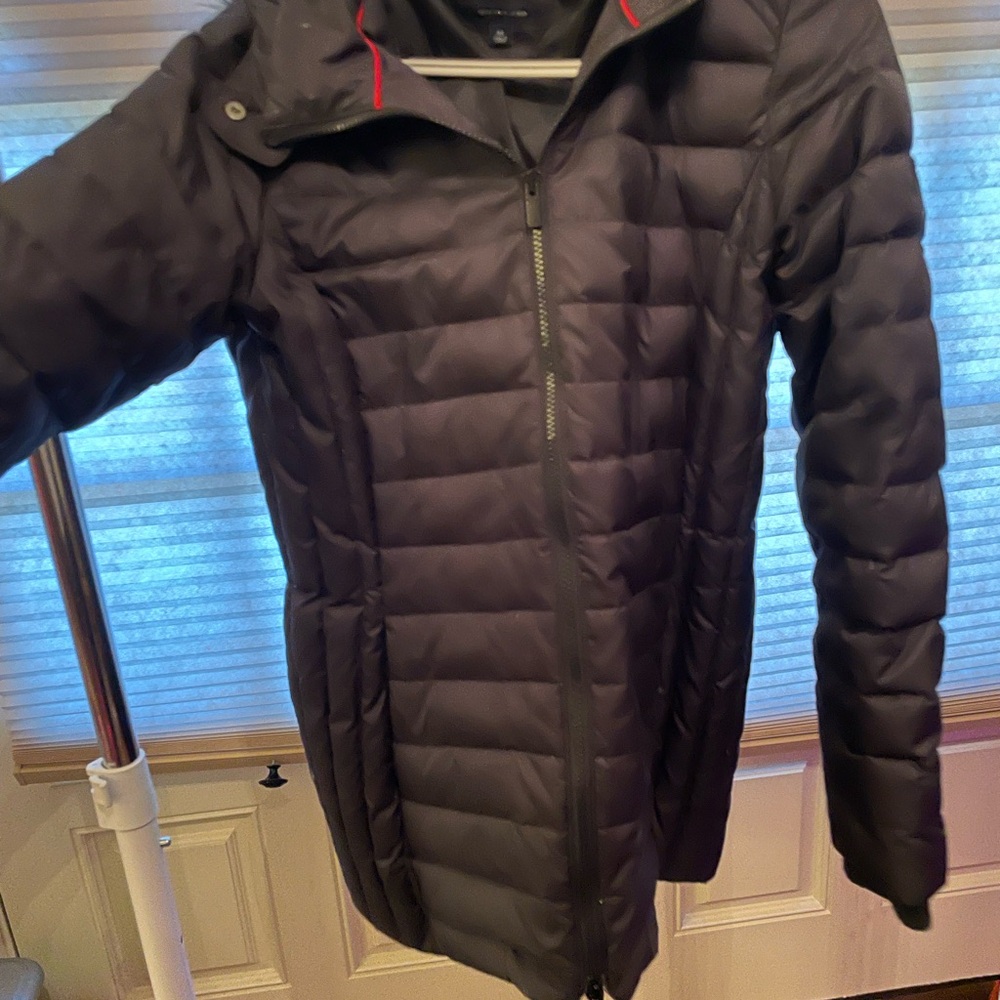 Tommy Hilfiger Black Jacket with Red Accents
